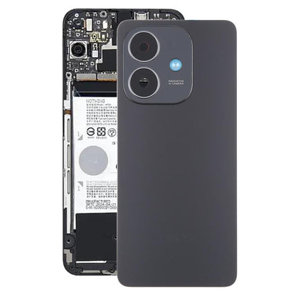 For OPPO A3x A3i Original Back Cover with Camera Lens Cover(Black) - Back Cover by buy2fix | Online Shopping UK | buy2fix