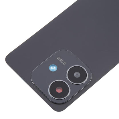 For OPPO A3x A3i Original Back Cover with Camera Lens Cover(Black) - Back Cover by buy2fix | Online Shopping UK | buy2fix