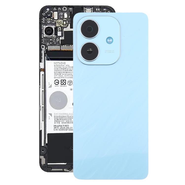For OPPO A3x Global / A3i China Original Back Cover with Camera Lens Cover(Blue) - Back Cover by buy2fix | Online Shopping UK | buy2fix