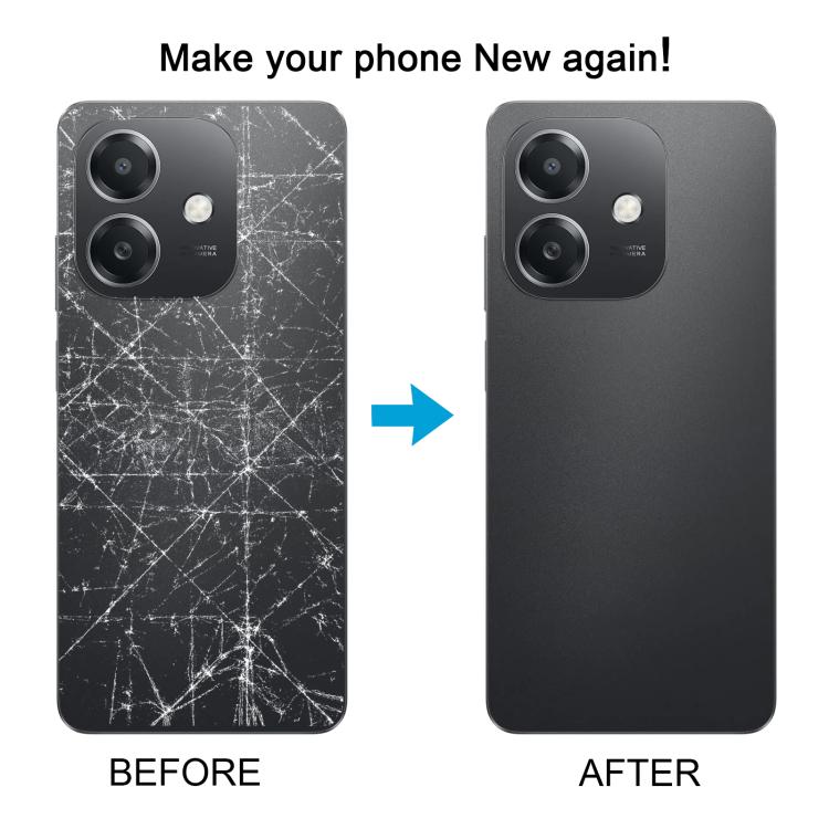 For OPPO A3x Global / A3i China Original Back Cover with Camera Lens Cover(Blue) - Back Cover by buy2fix | Online Shopping UK | buy2fix