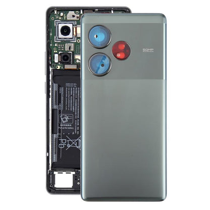 For Realme GT 6T Original Back Cover(Green) - Back Cover by buy2fix | Online Shopping UK | buy2fix