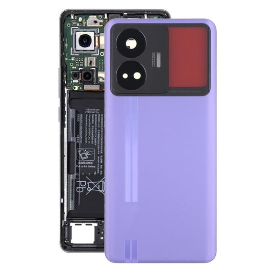For Realme GT3 Original Back Cover with Camera Lens Cover(Purple) - Back Cover by buy2fix | Online Shopping UK | buy2fix