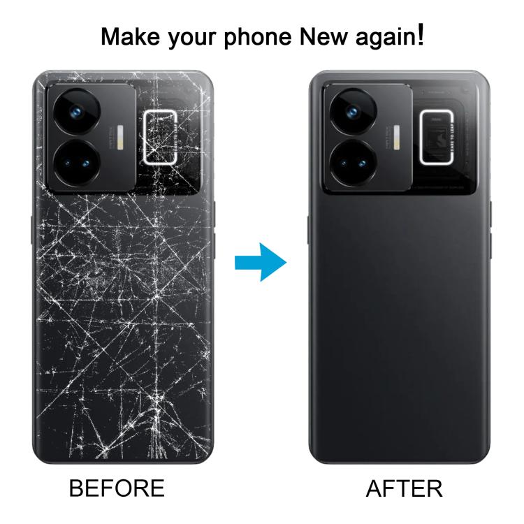For Realme GT3 Original Back Cover with Camera Lens Cover(Black) - Back Cover by buy2fix | Online Shopping UK | buy2fix