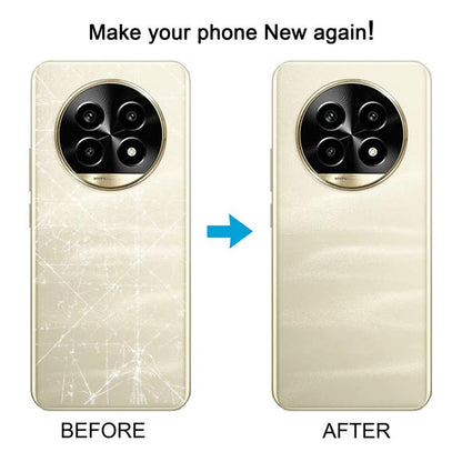 For Realme 13 Pro Original Back Cover with Camera Lens Cover(Gold) - Back Cover by buy2fix | Online Shopping UK | buy2fix