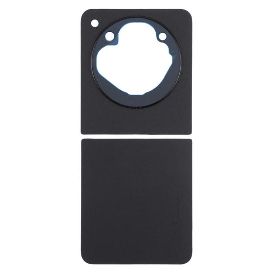 For ZTE Nubia Flip 5G NX724J Back Cover(Black) - For ZTE by buy2fix | Online Shopping UK | buy2fix
