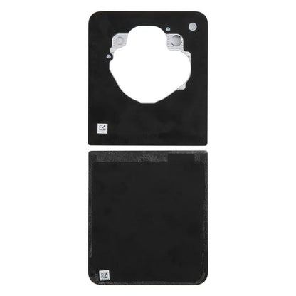 For ZTE Libero Flip 5G A304ZT Glass Back Cover(White) - For ZTE by buy2fix | Online Shopping UK | buy2fix