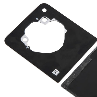 For ZTE Libero Flip 5G A304ZT Glass Back Cover(White) - For ZTE by buy2fix | Online Shopping UK | buy2fix