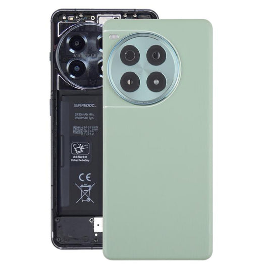 For OnePlus Ace 3 Pro PJX110 Original Leather Battery Back Cover with Camera Lens(Green) - Back Cover by buy2fix | Online Shopping UK | buy2fix
