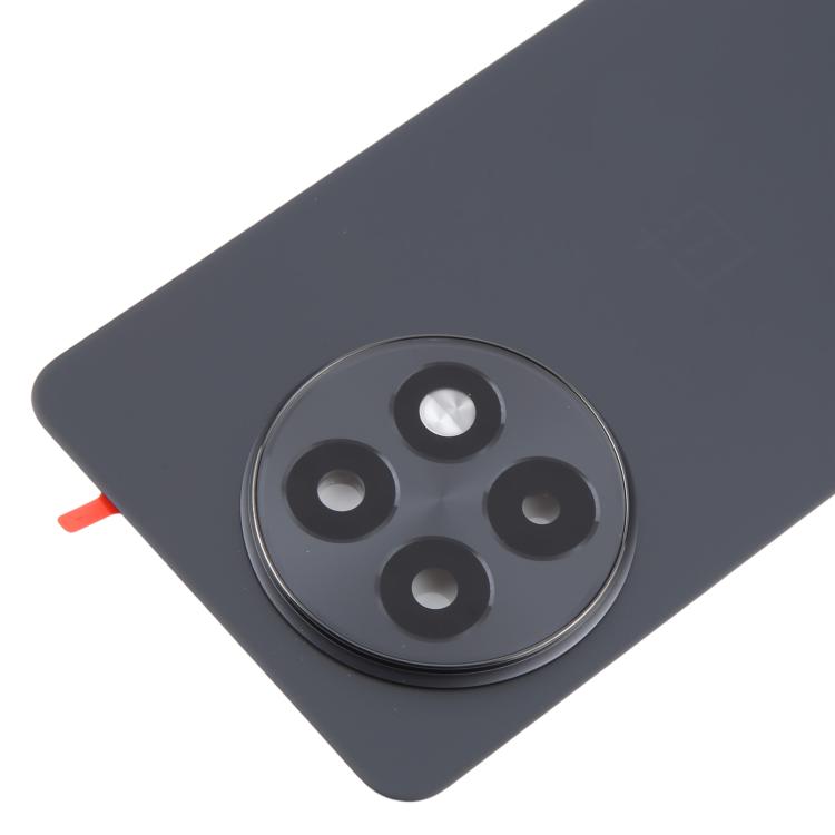 For OnePlus 13R CPH2645 CPH2691 CPH2647 Original Glass Battery Back Cover with Camera Lens(Matte Gray) - Back Cover by buy2fix | Online Shopping UK | buy2fix