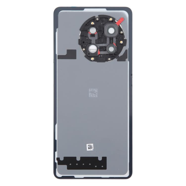For OnePlus 13R CPH2645 CPH2691 CPH2647 Original Glass Battery Back Cover with Camera Lens(Matte Silver) - Back Cover by buy2fix | Online Shopping UK | buy2fix