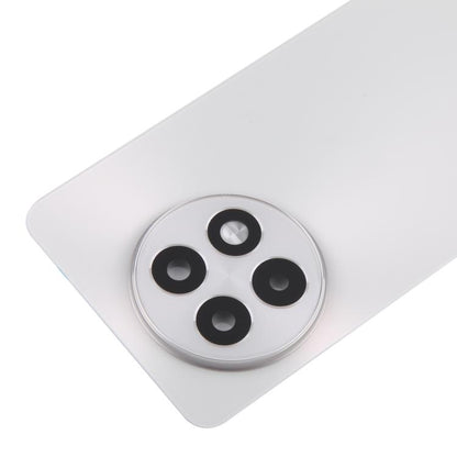 For OnePlus 13R CPH2645 CPH2691 CPH2647 Original Glass Battery Back Cover with Camera Lens(Matte Silver) - Back Cover by buy2fix | Online Shopping UK | buy2fix