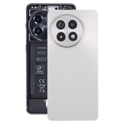 For OnePlus Ace 5 5G Original Glass Battery Back Cover with Camera Lens(Titanium) - Back Cover by buy2fix | Online Shopping UK | buy2fix