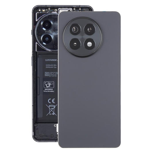 For OnePlus Ace 5 Pro 5G Original Glass Battery Back Cover with Camera Lens(Matte Gray) - Back Cover by buy2fix | Online Shopping UK | buy2fix