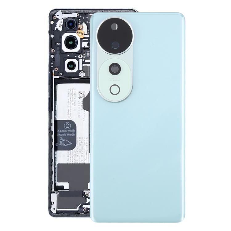 For vivo T3 Ultra 5G V2426 Original Battery Back Cover with Camera Lens(Light Green) - Back Cover by buy2fix | Online Shopping UK | buy2fix