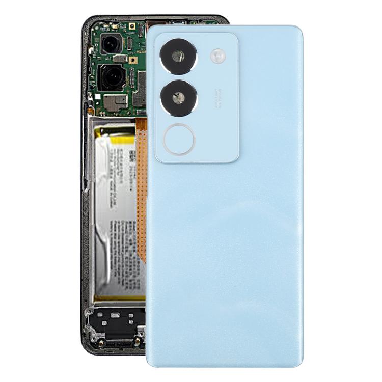 For vivo S17 V2283A Original Battery Back Cover with Camera Lens(Blue) - Back Cover by buy2fix | Online Shopping UK | buy2fix