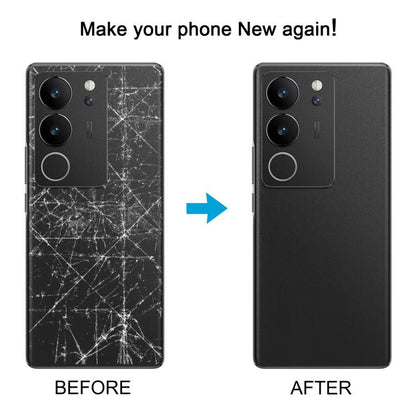 For vivo S17 Pro 5G V2284A Original Battery Back Cover with Camera Lens(Black) - Back Cover by buy2fix | Online Shopping UK | buy2fix