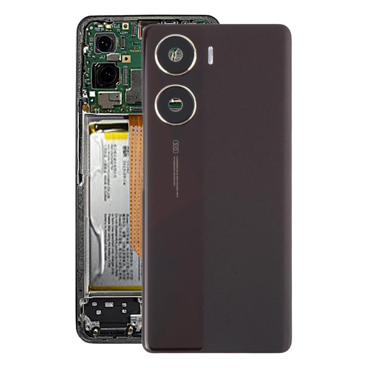 For vivo V29e India Original Battery Back Cover with Camera Lens(Red) - Back Cover by buy2fix | Online Shopping UK | buy2fix