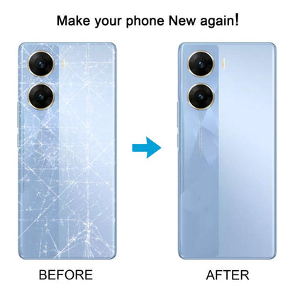 For vivo V29e India Original Battery Back Cover with Camera Lens(Red) - Back Cover by buy2fix | Online Shopping UK | buy2fix