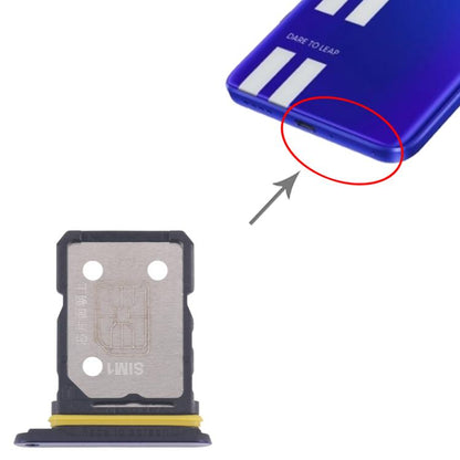For Realme GT Neo 3 10pcs Original SIM Card Tray + SIM Card Tray (Blue) - Card Tray by buy2fix | Online Shopping UK | buy2fix