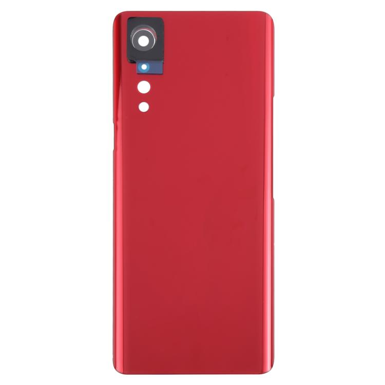 For LG Velvet 5G US Version Original Back Cover(Red) - For LG by buy2fix | Online Shopping UK | buy2fix