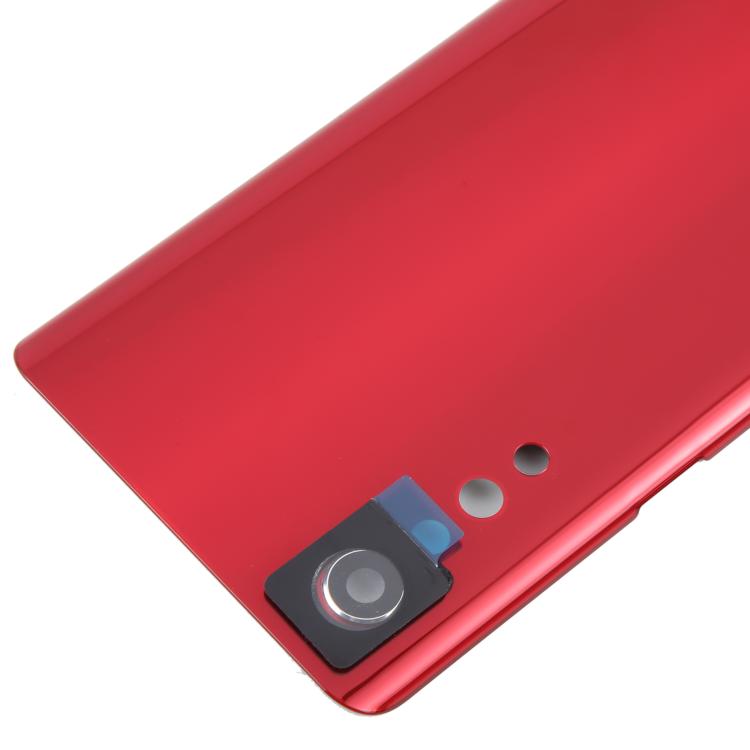 For LG Velvet 5G US Version Original Back Cover(Red) - For LG by buy2fix | Online Shopping UK | buy2fix