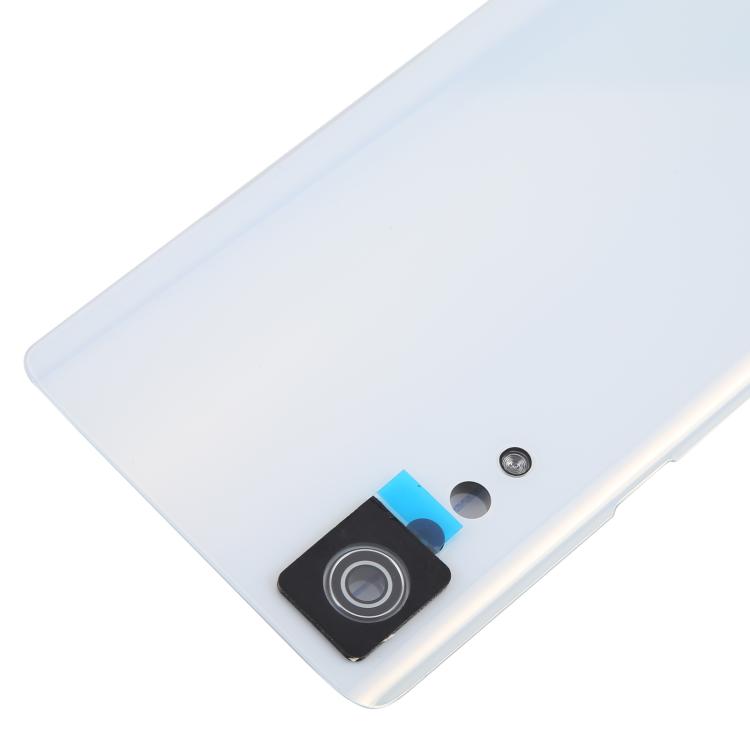 For LG Velvet 5G US Version Original Back Cover(White) - For LG by buy2fix | Online Shopping UK | buy2fix