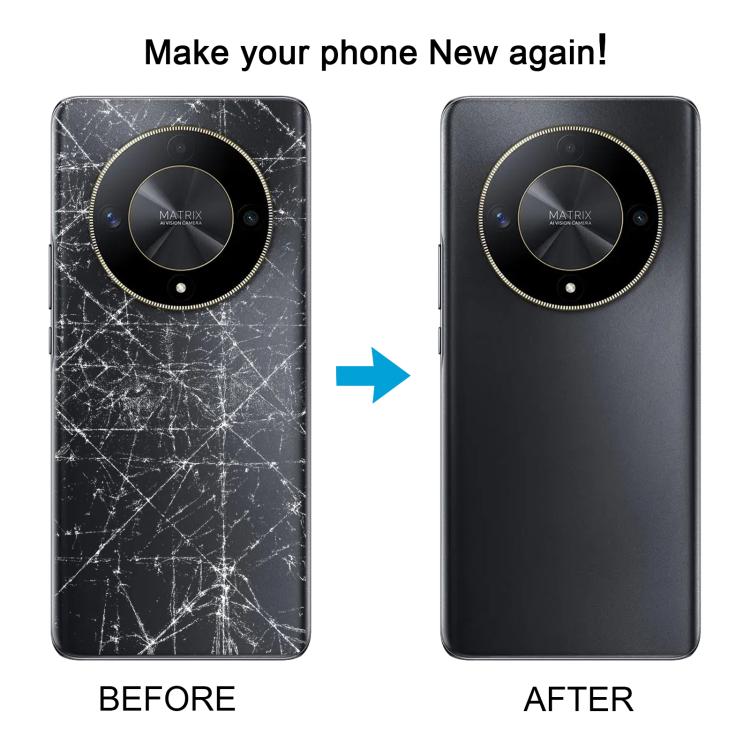 For Honor X9B 5G Original Back Cover(Silver) - Back Cover by buy2fix | Online Shopping UK | buy2fix