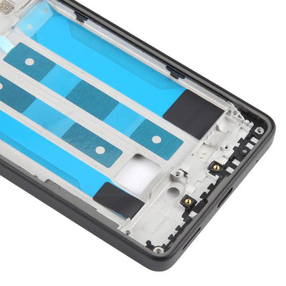 For Sony Xperia Ace III Middle Frame Bezel Plate (Black) - Frame Bezel Plate by buy2fix | Online Shopping UK | buy2fix