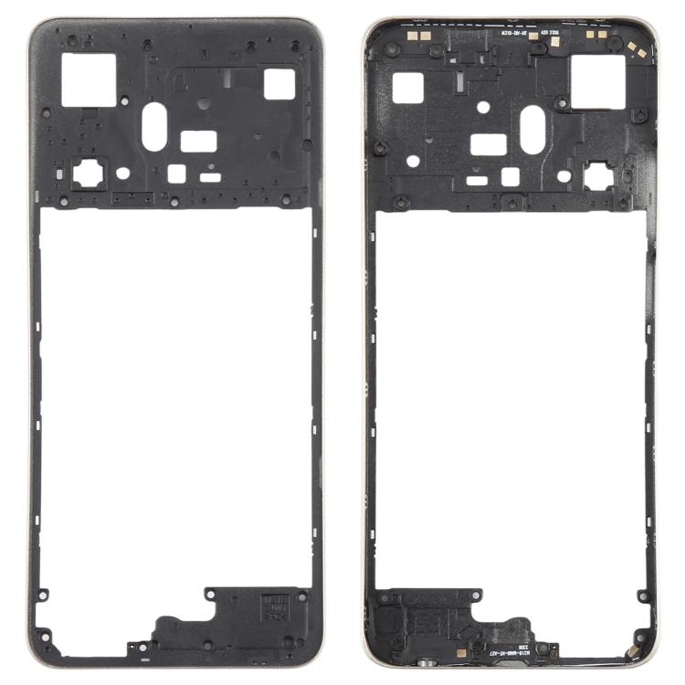 For Realme C55 4G RMX3710 Middle Frame Bezel Plate (Gold) - Frame Bezel Plate by buy2fix | Online Shopping UK | buy2fix