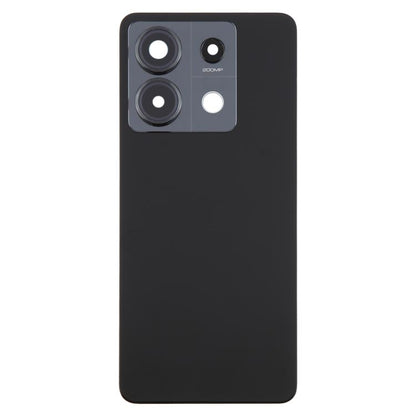 For Xiaomi Redmi Note 13 Pro 5G OEM Back Cover with Camera Lens Cover(Black) - Back Cover by buy2fix | Online Shopping UK | buy2fix
