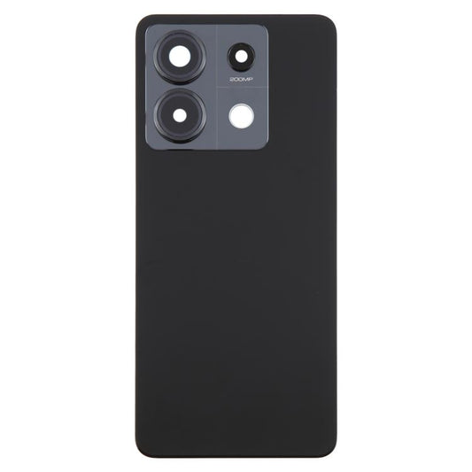 For Xiaomi Redmi Note 13 Pro 5G OEM Back Cover with Camera Lens Cover(Black) - Back Cover by buy2fix | Online Shopping UK | buy2fix
