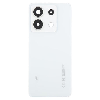 For Xiaomi Redmi Note 13 Pro 5G OEM Back Cover with Camera Lens Cover(White) - Back Cover by buy2fix | Online Shopping UK | buy2fix