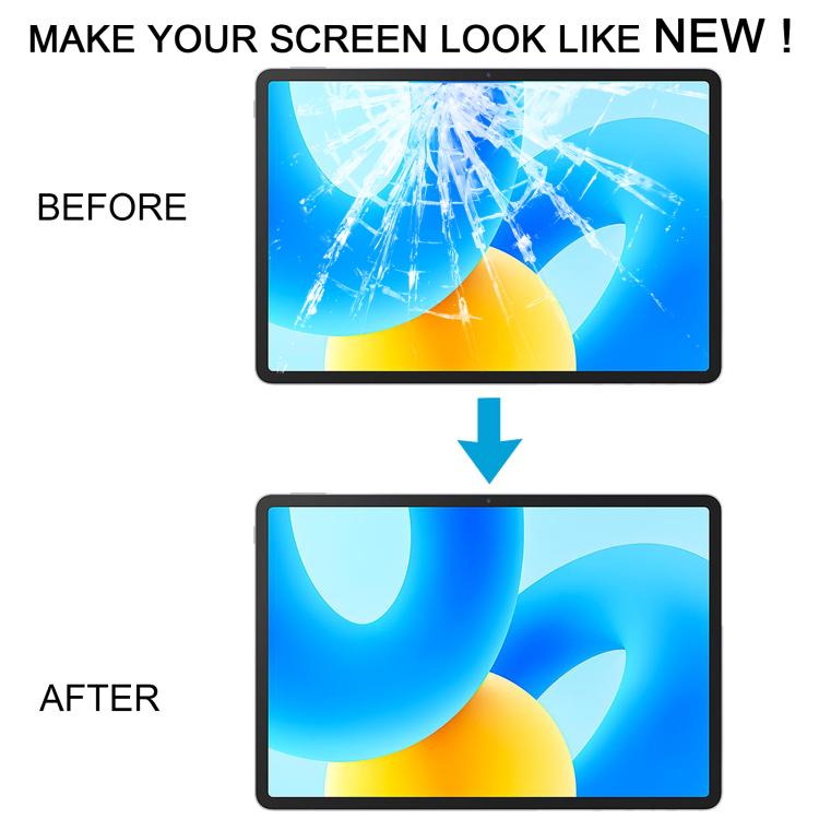 For Huawei MatePad 11.5 inch BTK-W09/AL09 2023 Front Screen Outer Glass Lens, HD Version (Black) - Outer Glass Lens by buy2fix | Online Shopping UK | buy2fix