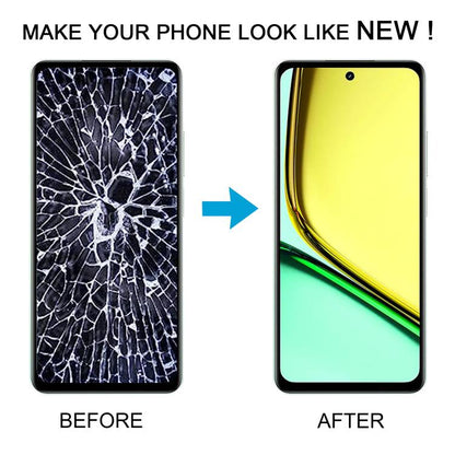 For Realme C67 4G RMX3890 OEM LCD Screen Digitizer Full Assembly with Frame (Dark Green) - LCD Screen by buy2fix | Online Shopping UK | buy2fix