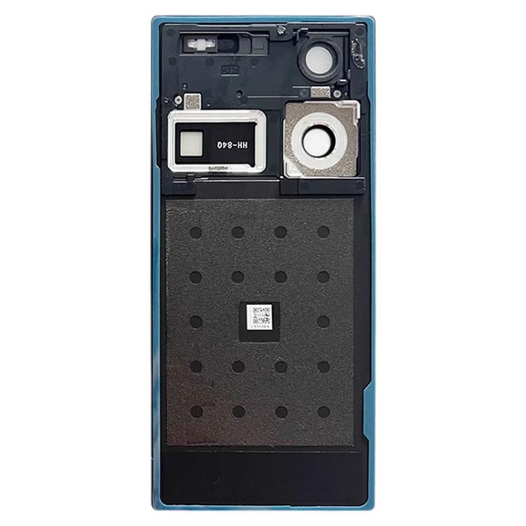 For ZTE Nubia Z60 Ultra 5G NX721J Original Back Cover with Camera Lens Cover(Black) - For ZTE by buy2fix | Online Shopping UK | buy2fix
