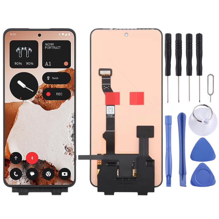 For Nothing CMF Phone 2 Pro LCD Screen with Digitizer Full Assembly (Black) - For Nothing by buy2fix | Online Shopping UK | buy2fix