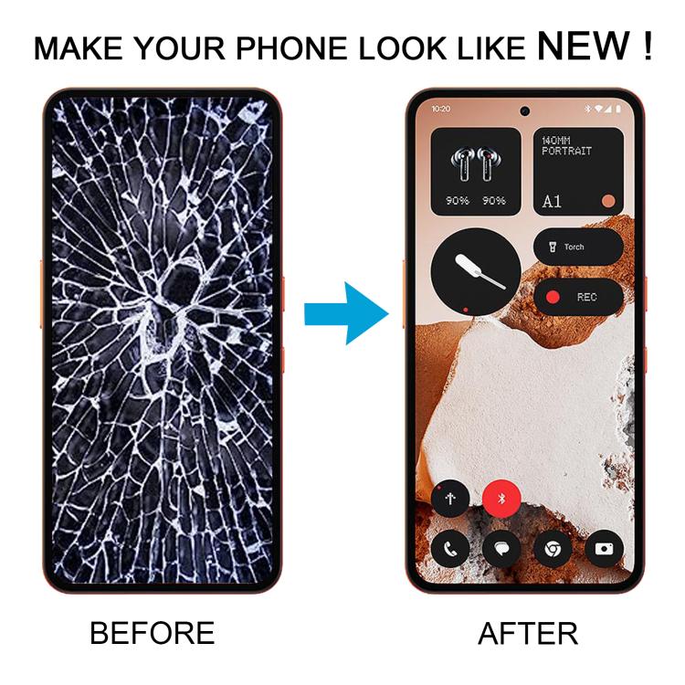 For Nothing CMF Phone 2 Pro LCD Screen with Digitizer Full Assembly (Black) - For Nothing by buy2fix | Online Shopping UK | buy2fix