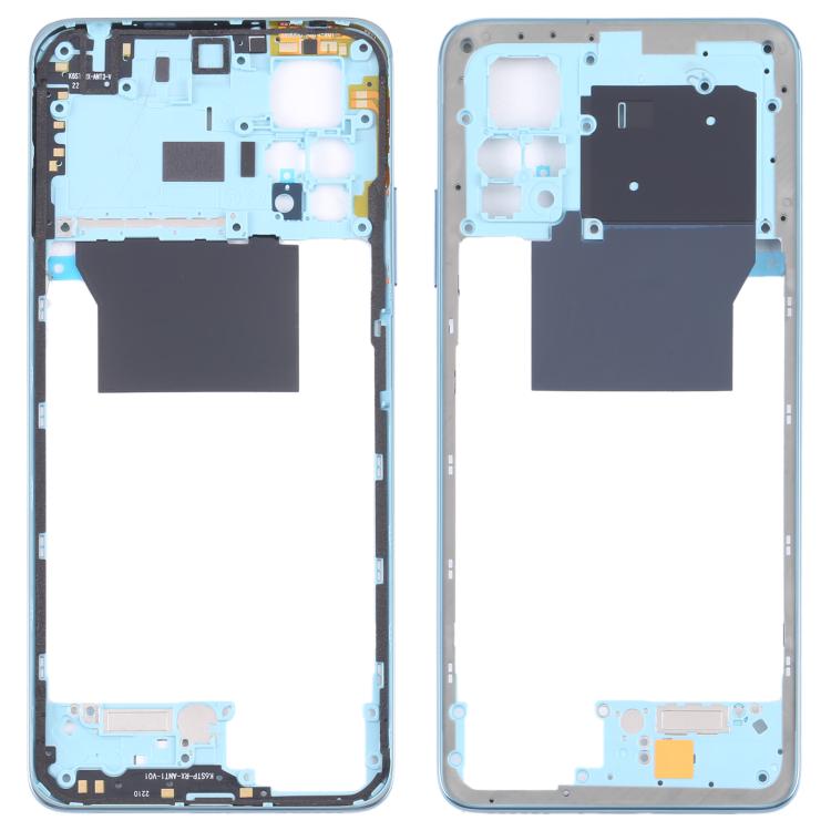 For Xiaomi Redmi Note 11 Pro 4G Middle Frame Bezel Plate (Blue) - Frame Bezel Plate by buy2fix | Online Shopping UK | buy2fix