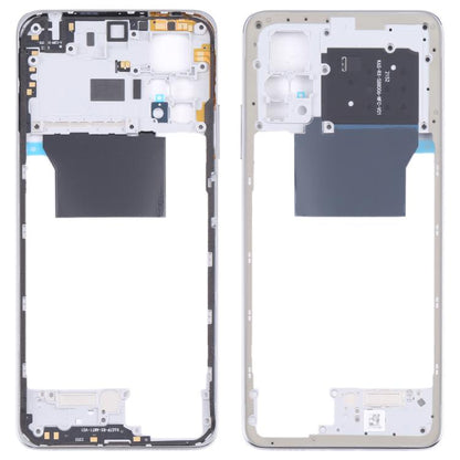 For Xiaomi Redmi Note 11 Pro 4G Middle Frame Bezel Plate (Silver) - Frame Bezel Plate by buy2fix | Online Shopping UK | buy2fix