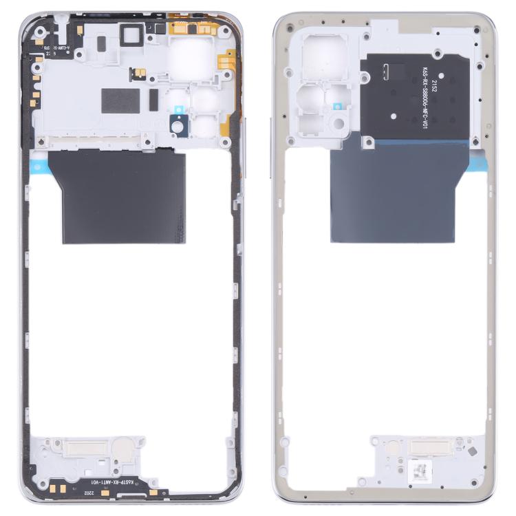 For Xiaomi Redmi Note 11 Pro 5G Middle Frame Bezel Plate (Silver) - Frame Bezel Plate by buy2fix | Online Shopping UK | buy2fix