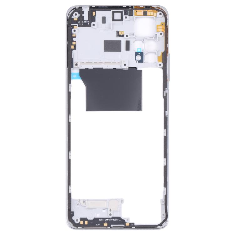 For Xiaomi Redmi Note 11 Pro 5G Middle Frame Bezel Plate (Silver) - Frame Bezel Plate by buy2fix | Online Shopping UK | buy2fix