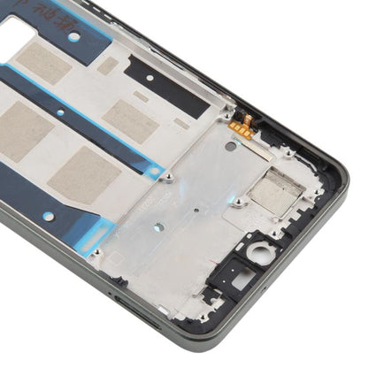 For Realme 12 Lite 4G Front Housing LCD Frame Bezel Plate (Dark Green) - Frame Bezel Plate by buy2fix | Online Shopping UK | buy2fix