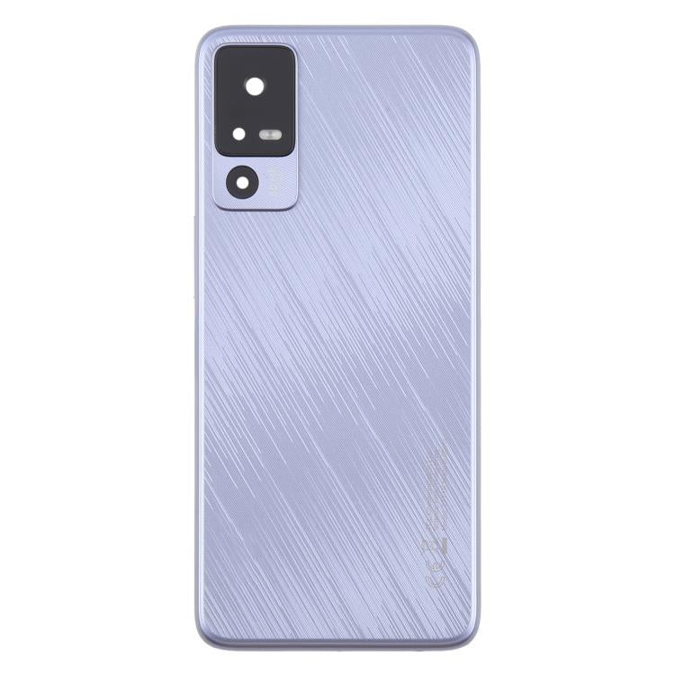 For TCL 40 R T771K Original Back Cover with Camera Lens Cover(Purple) - For TCL by buy2fix | Online Shopping UK | buy2fix