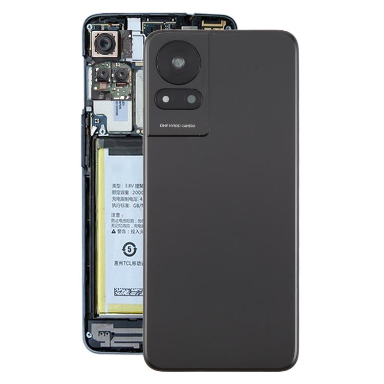 For TCL 50 LE Original Back Cover with Camera Lens Cover(Black) - For TCL by buy2fix | Online Shopping UK | buy2fix