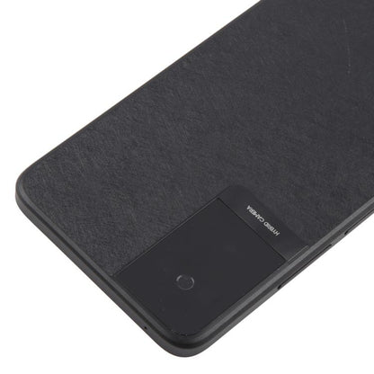 For TCL K24 Original Back Cover with Camera Lens Cover(Black) - For TCL by buy2fix | Online Shopping UK | buy2fix