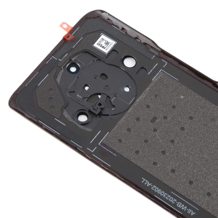 For Honor X9b Back Cover with Camera Lens Cover(Black) - Back Cover by buy2fix | Online Shopping UK | buy2fix