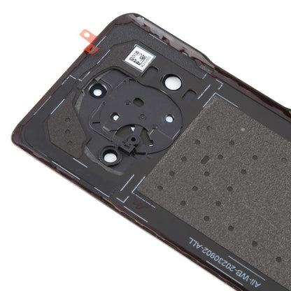 For Honor X9b Back Cover with Camera Lens Cover(Black) - Back Cover by buy2fix | Online Shopping UK | buy2fix