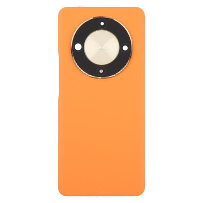 For Honor X9b Back Cover with Camera Lens Cover(Orange) - Back Cover by buy2fix | Online Shopping UK | buy2fix