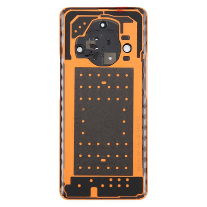 For Honor X9b Back Cover with Camera Lens Cover(Orange) - Back Cover by buy2fix | Online Shopping UK | buy2fix