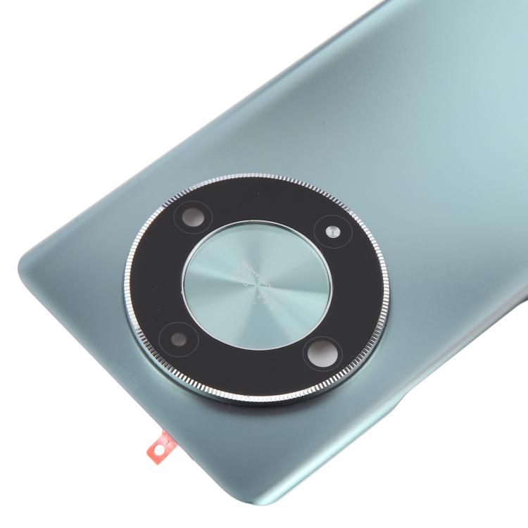 For Honor X9b Back Cover with Camera Lens Cover(Green) - Back Cover by buy2fix | Online Shopping UK | buy2fix